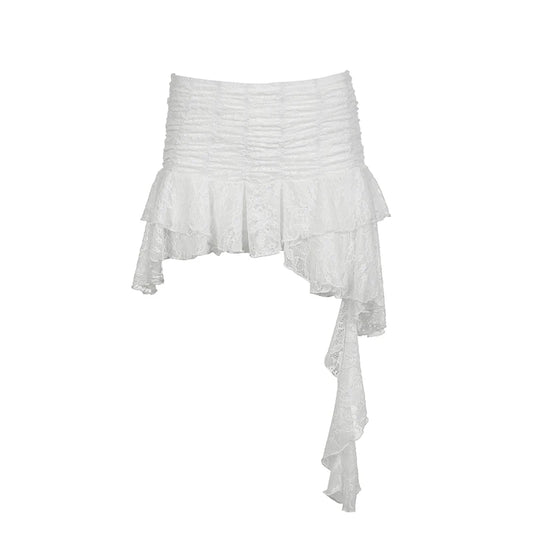 Y2k Ruffle Skirt