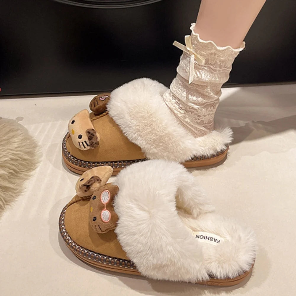 Hello Kitty Winter Slippers