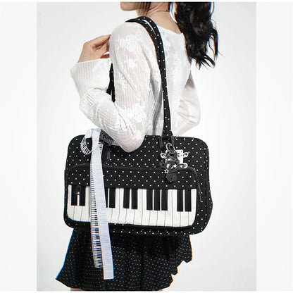 Piano Polka Dot Bag
