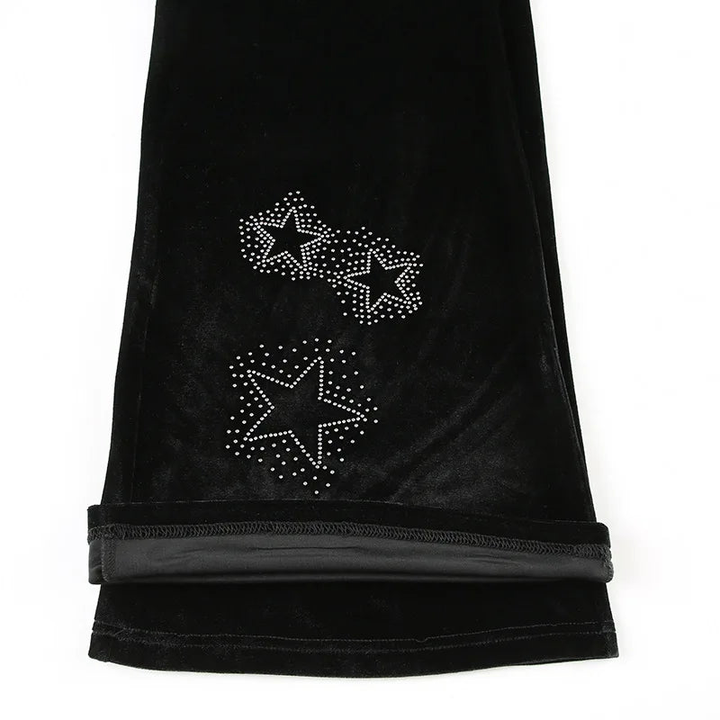 Velour Star Pants