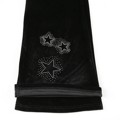Velour Star Pants