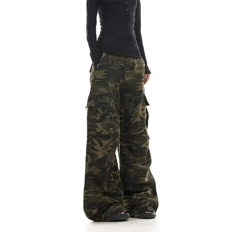 Straight Leg Camo Pants
