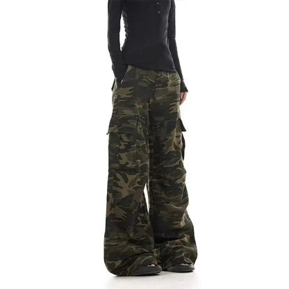 Straight Leg Camo Pants