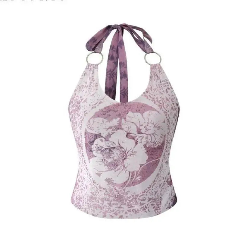 Flower Neckholder Top