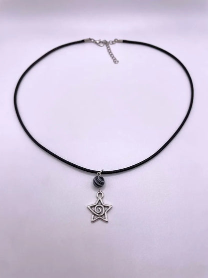 Collar de estrella de remolino