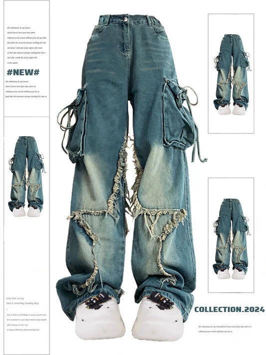 Cargo Star Baggy Jeans