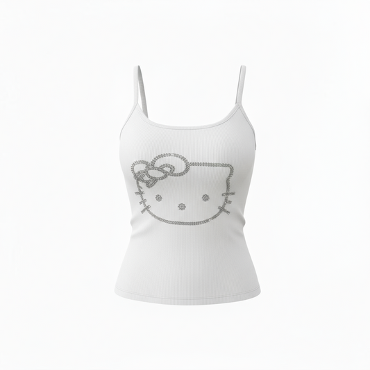 Hello Kitty Rhinestone Top