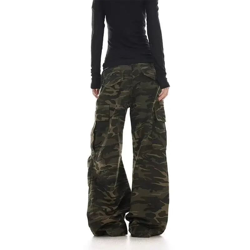 Straight Leg Camo Pants