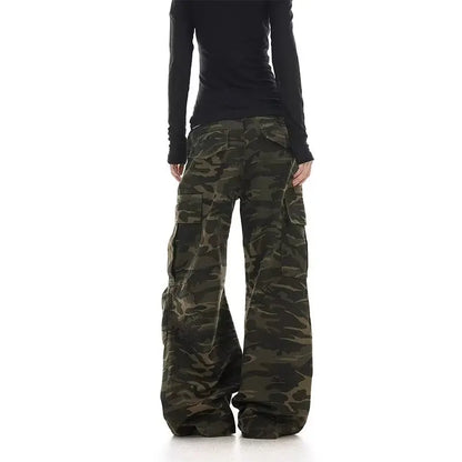 Straight Leg Camo Pants