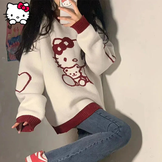 Hello Kitty Teddy Sweater