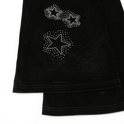 Velour Star Pants