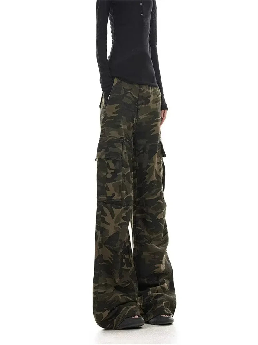 Straight Leg Camo Pants