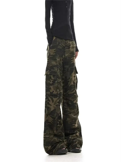 Straight Leg Camo Pants