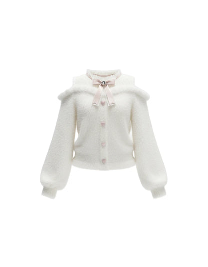 Coquette Sweater mit Schleifen