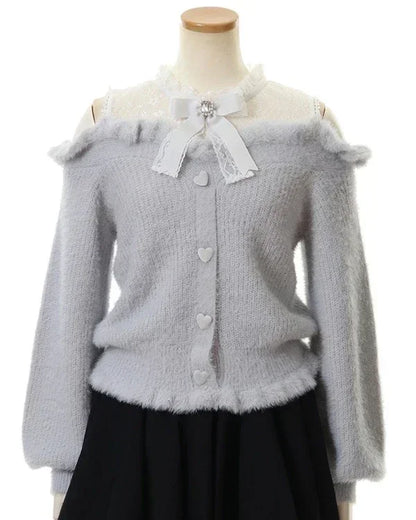Coquette Sweater mit Schleifen